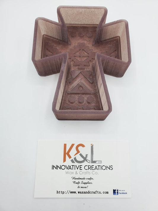 Aztec Cross Freshie Mold