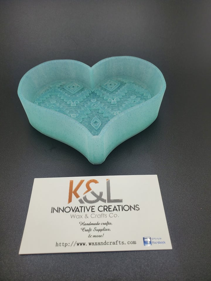 Aztec Heart Freshie Mold