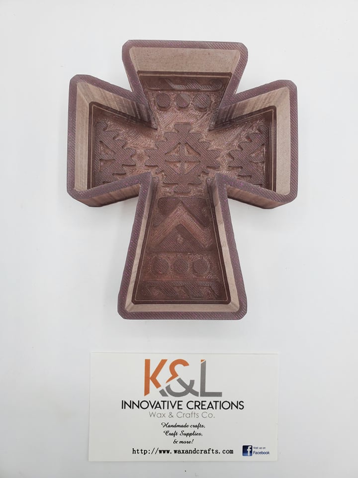 Aztec Cross Freshie Mold