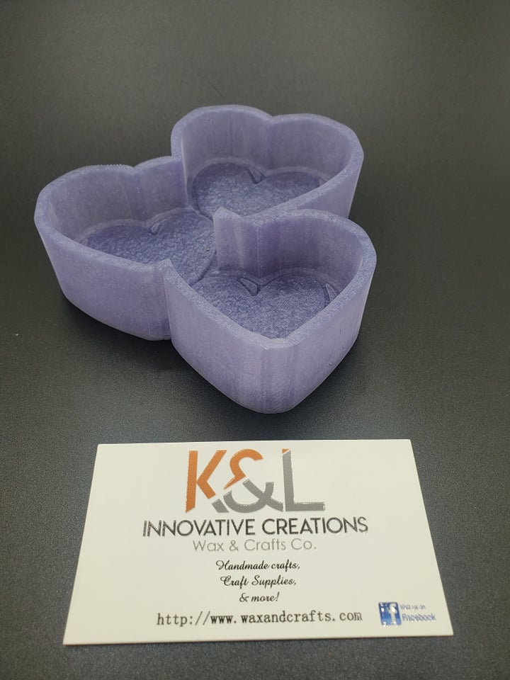 Blank Conversation Hearts Freshie Mold