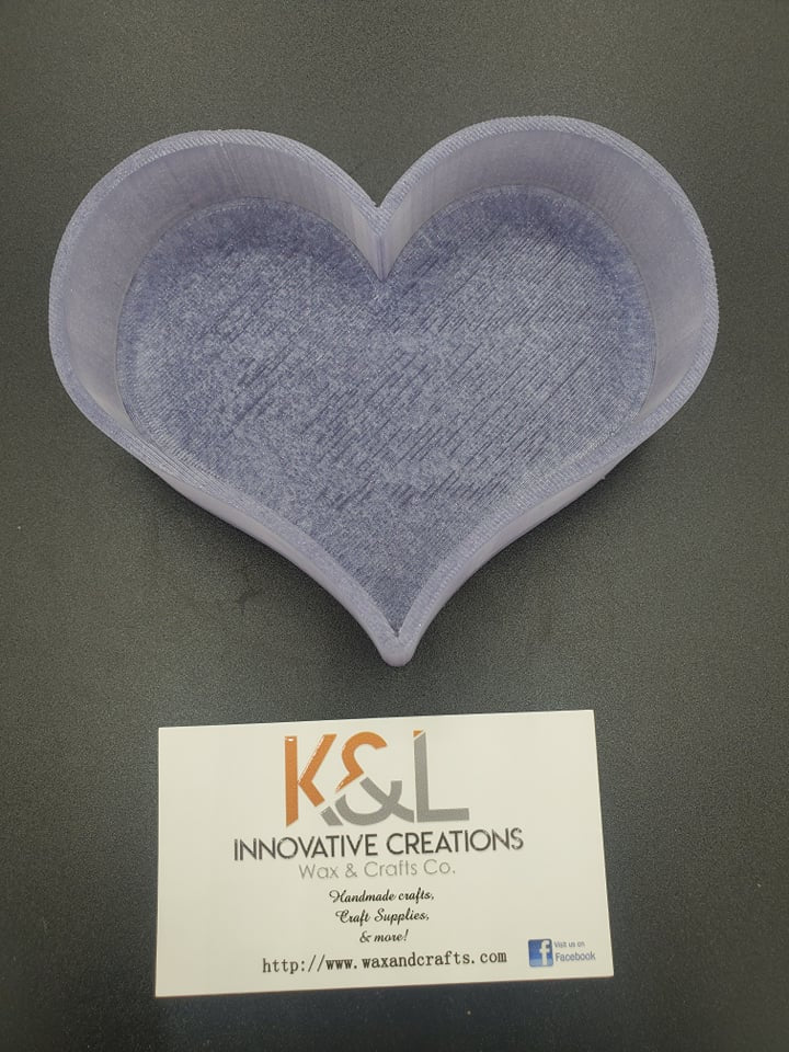 Blank Heart Freshie Mold