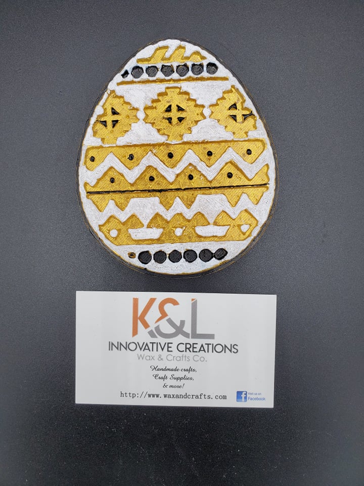 Aztec Egg Freshie Mold