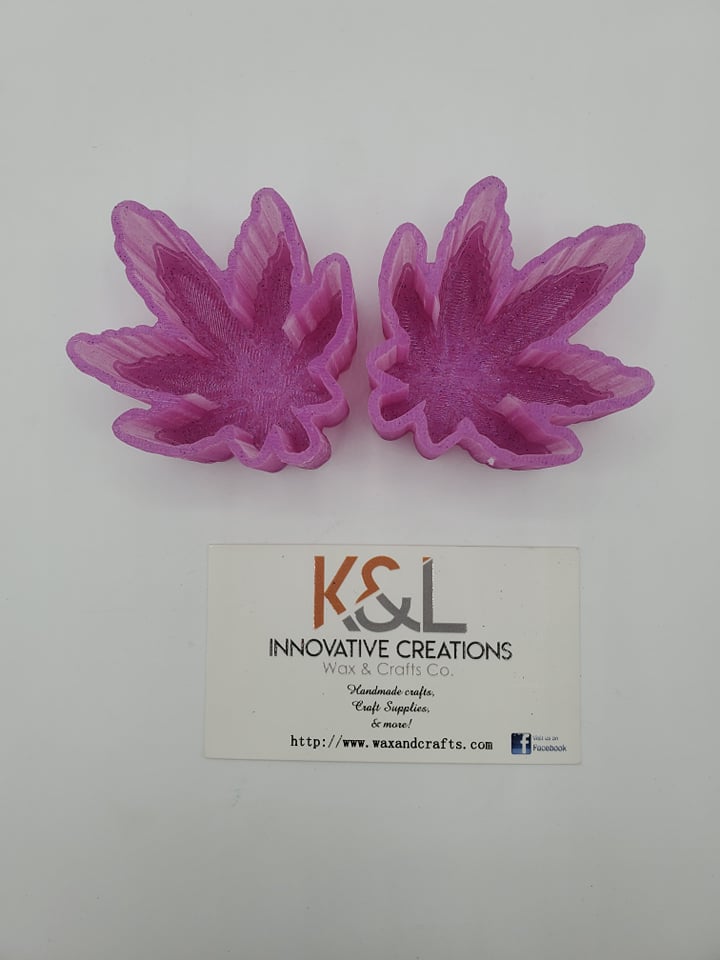 Leaf Vent Clip Freshie Molds