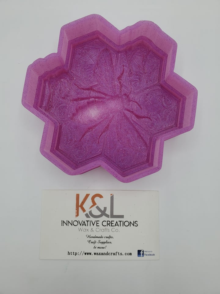 Honeycomb Bee Freshie Mold