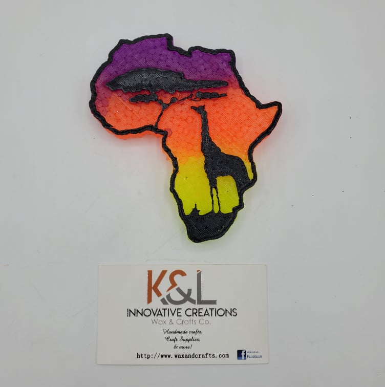 Africa Giraffe Freshie Mold