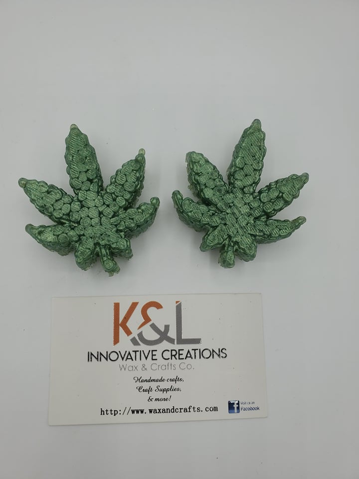 Leaf Vent Clip Freshie Molds