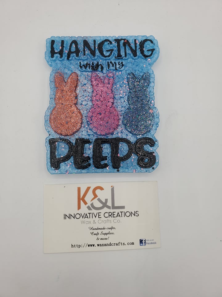 Hanging With My Peeps Freshie Mold