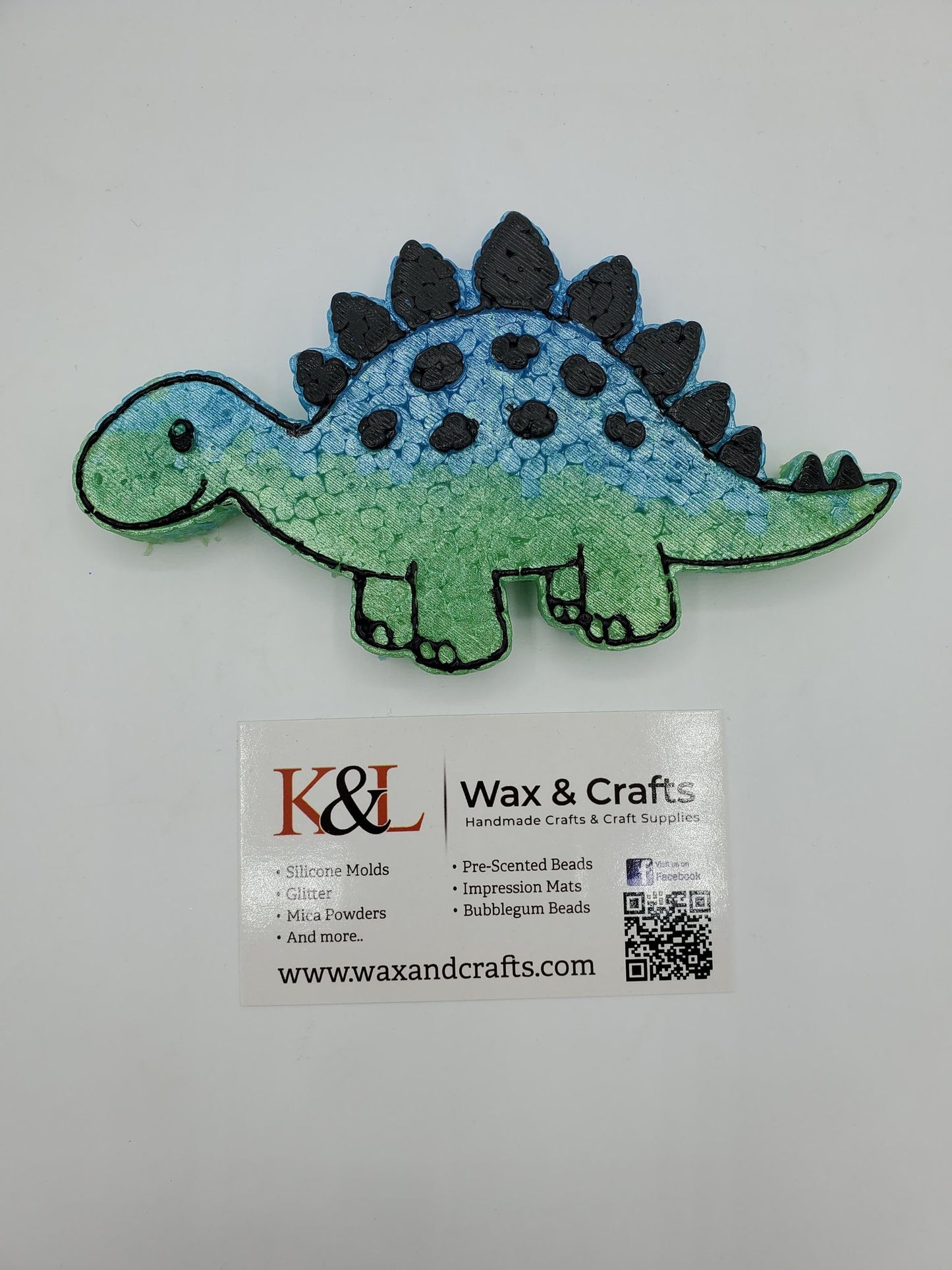 Stegosaurus Freshie Mold
