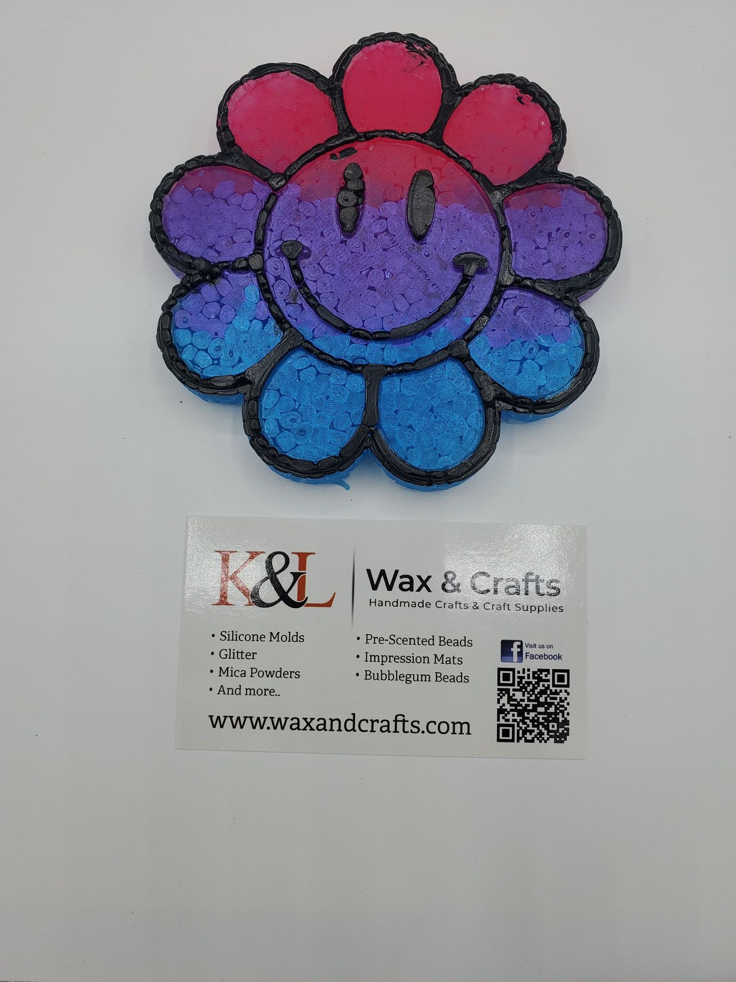 Smiley Flower Freshie Mold