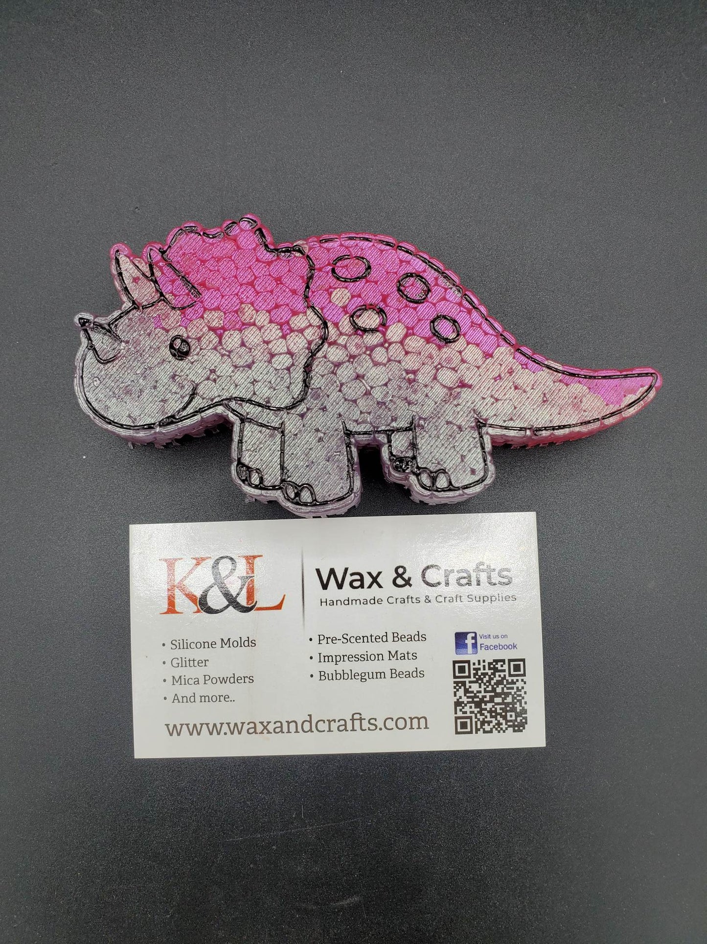Triceratops Dino Freshie Mold