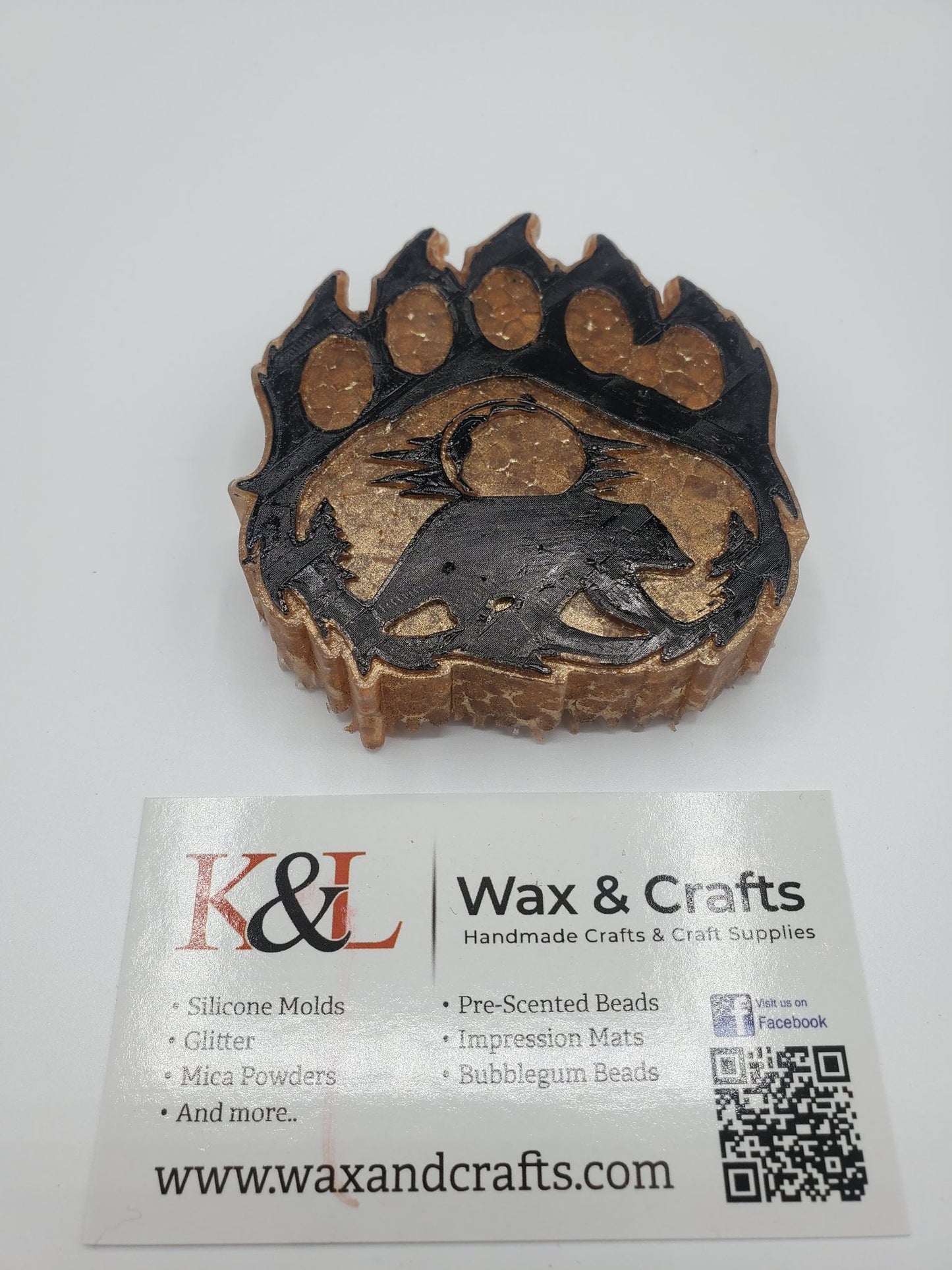 Moonlight Bear Paw Freshie Mold