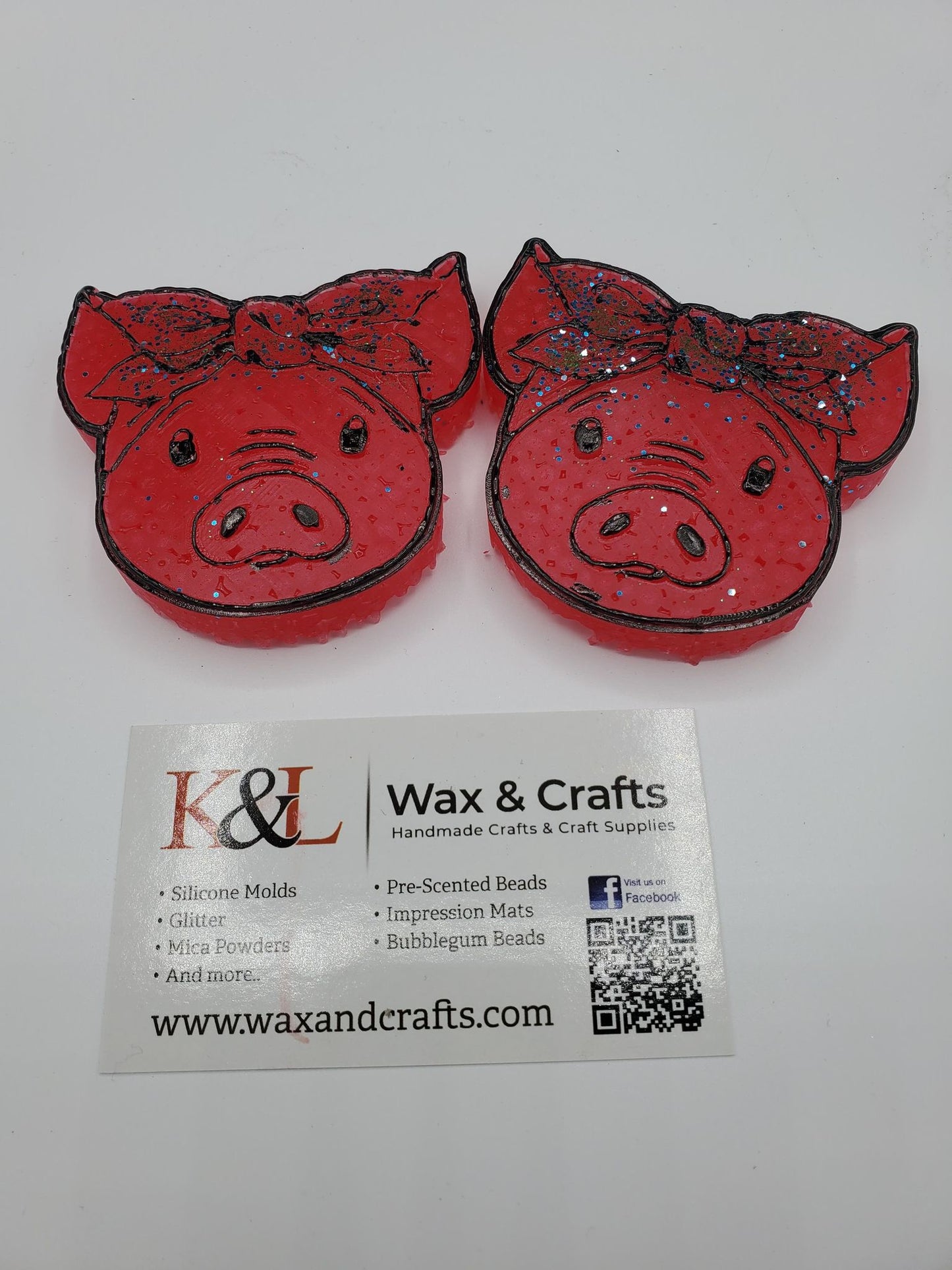 Pig Vent Clip Freshie Molds