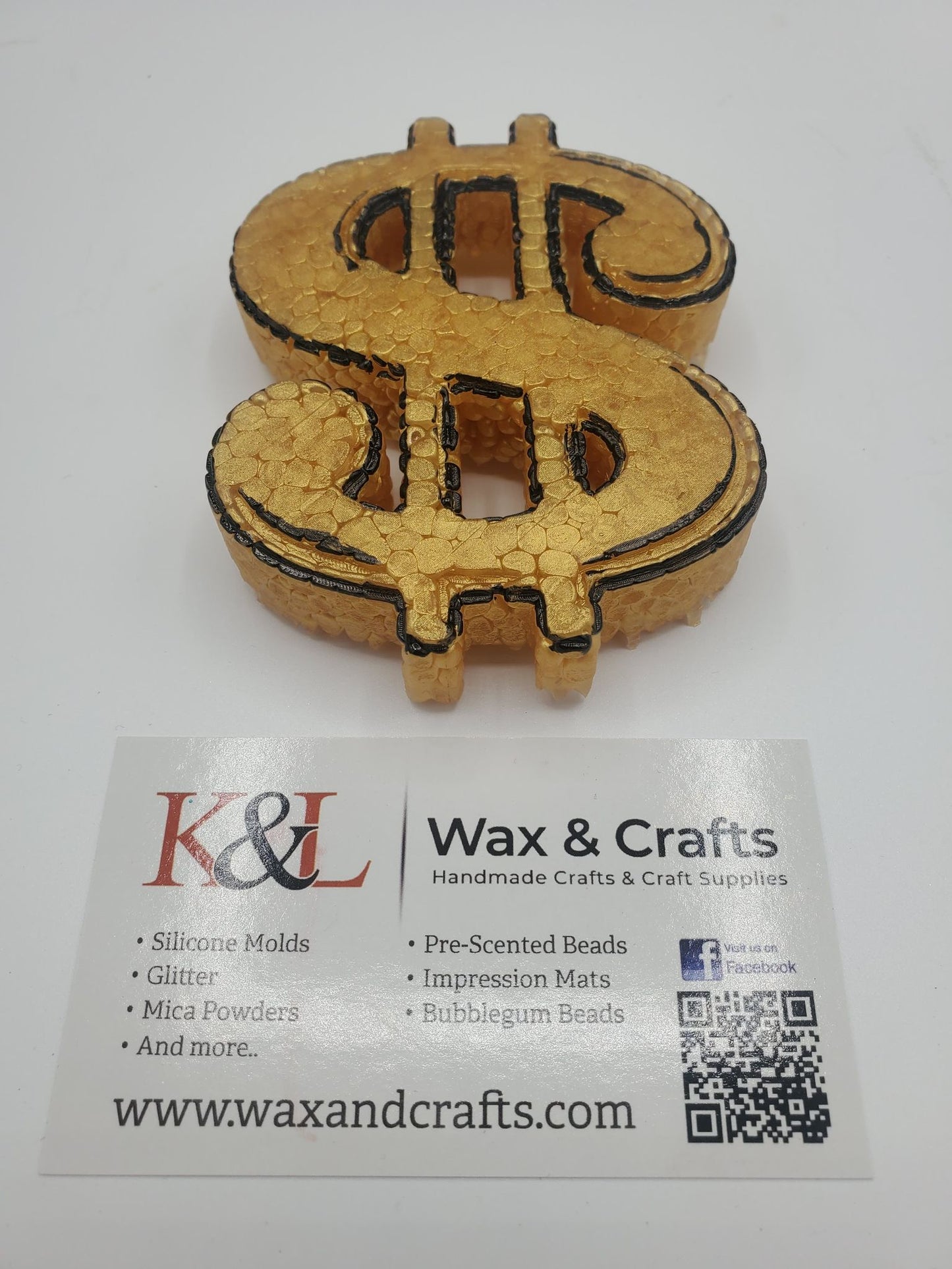 Dollar Sign Freshie Mold