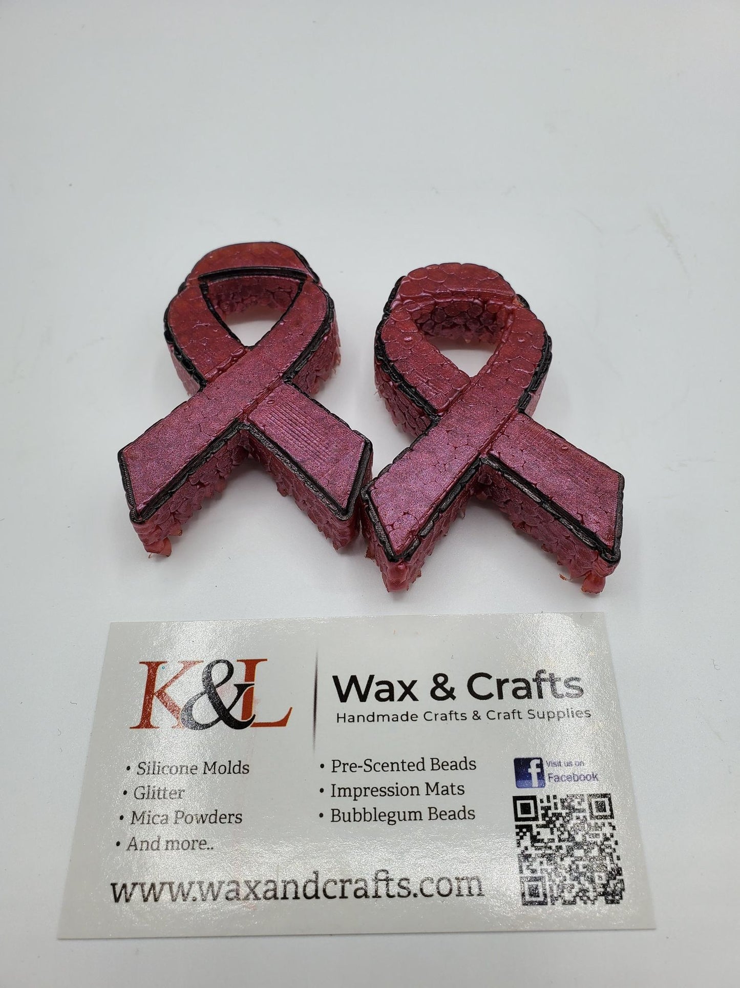 Awareness Ribbon Vent Clip Freshie Molds