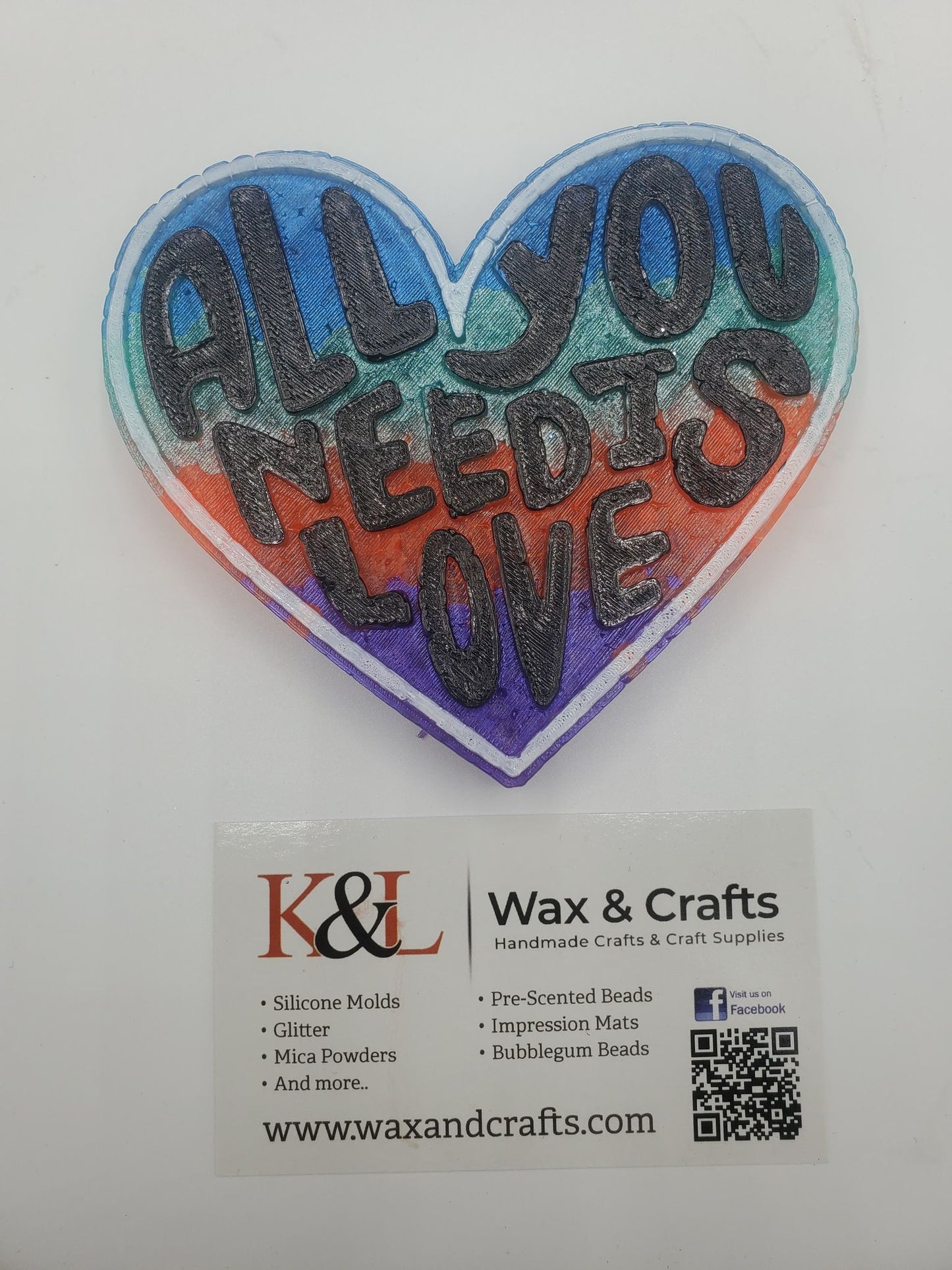 All You Need Is Love Freshie Mold