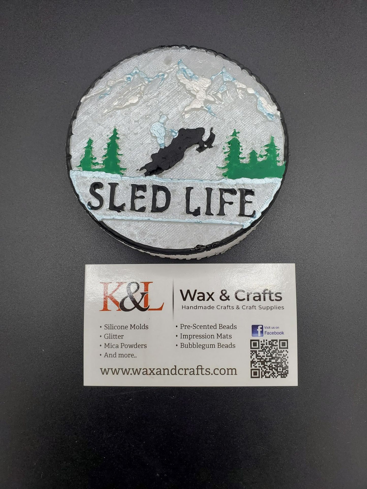 Sled Life Freshie Mold