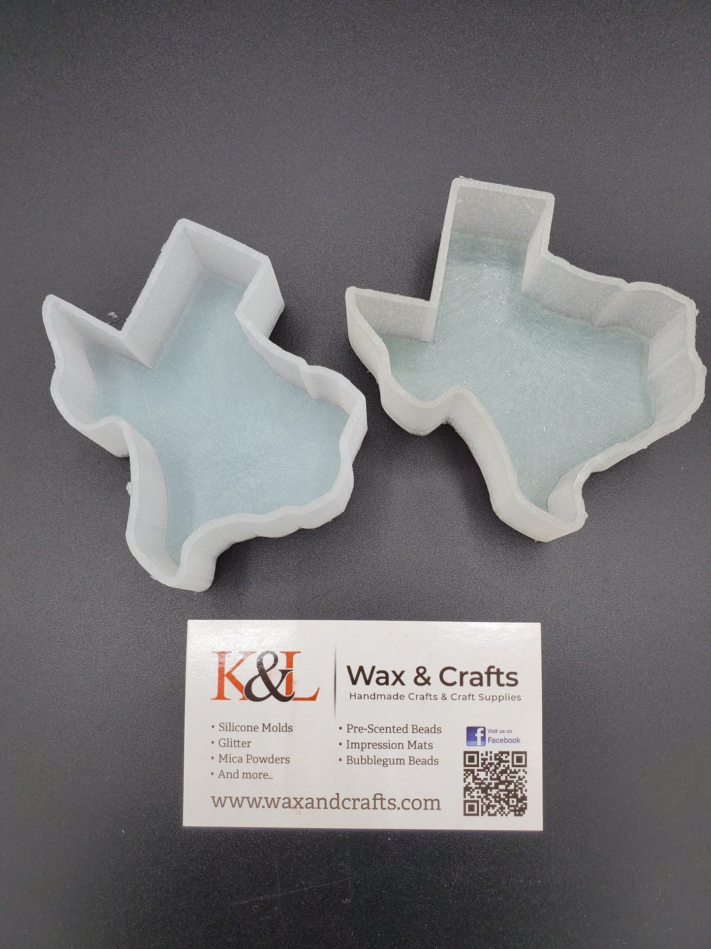 Texas Outline Vent Clip Freshie Molds