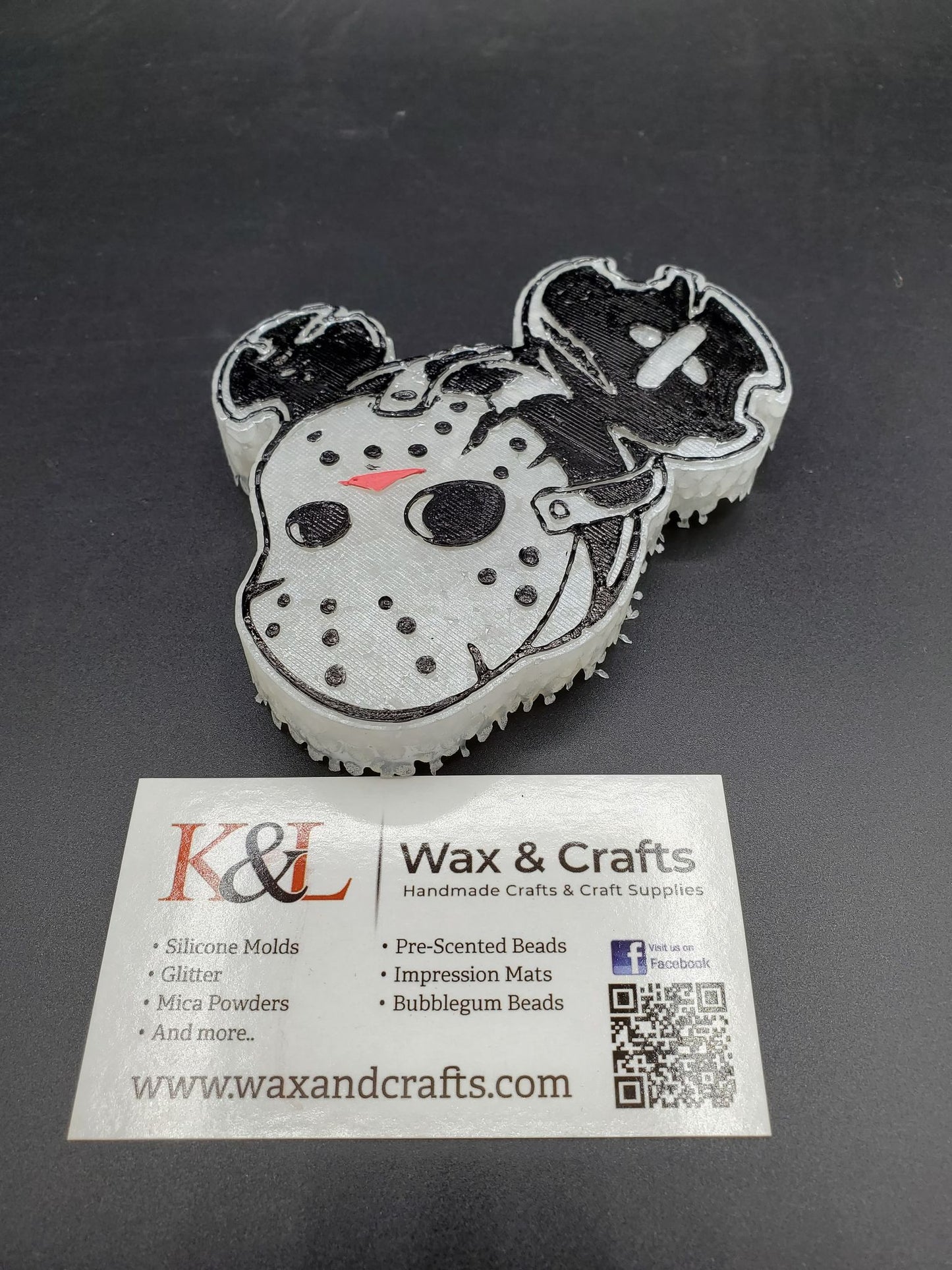 Bloody Mask Mouse Freshie Mold