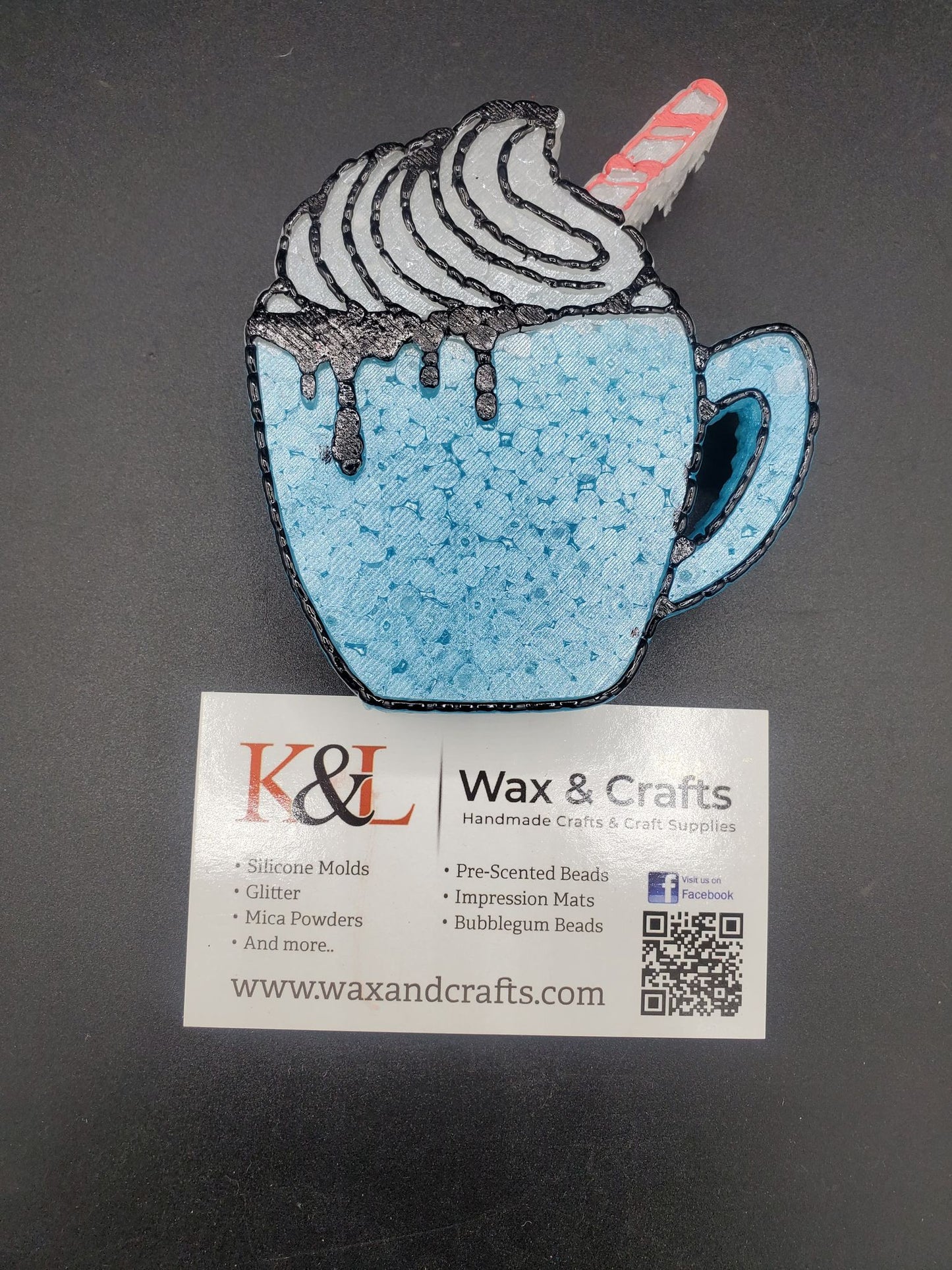 Holiday Drip Coffee Cup Freshie Mold