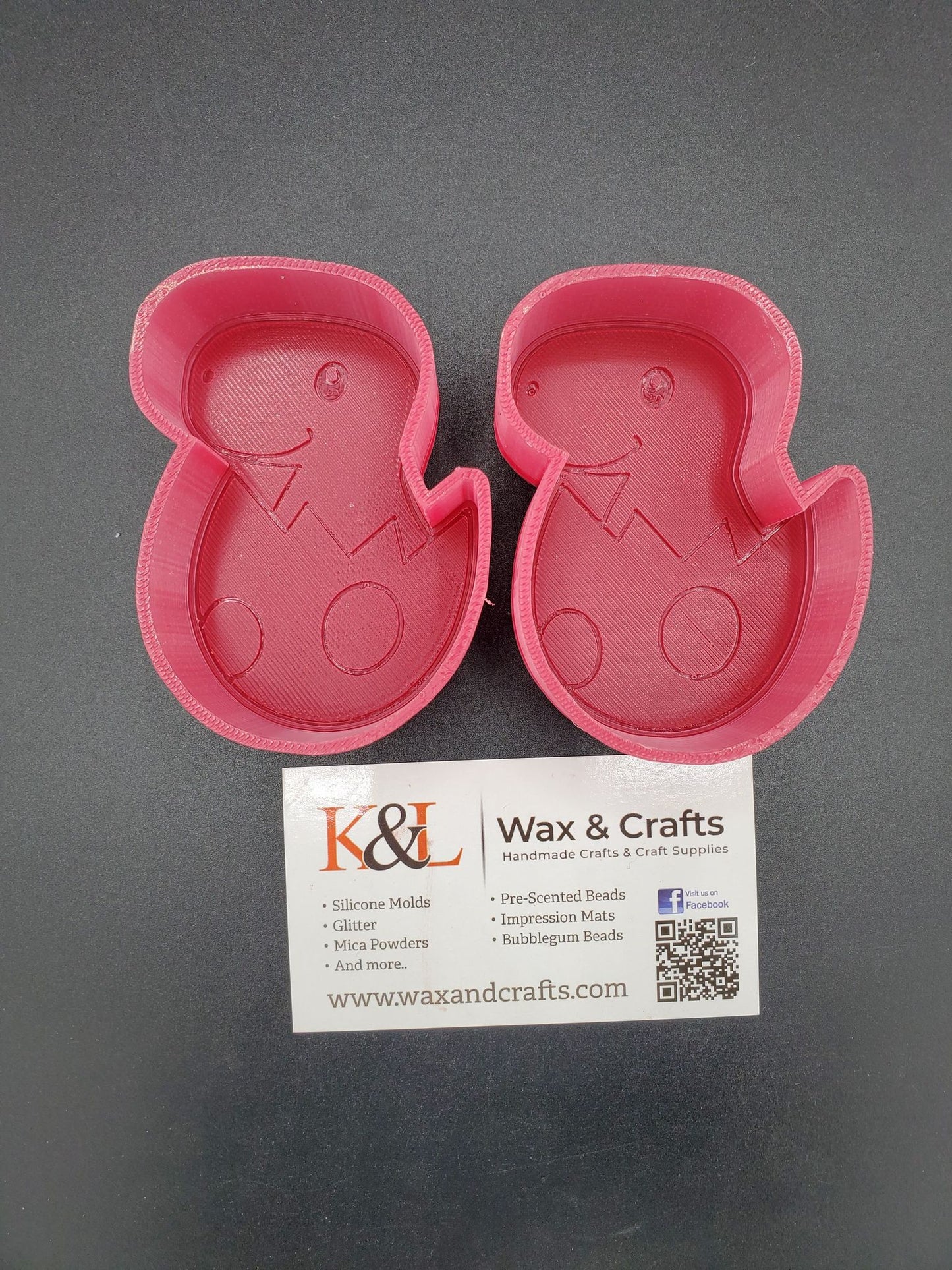 Baby Dino Egg Vent Clip Freshie Molds