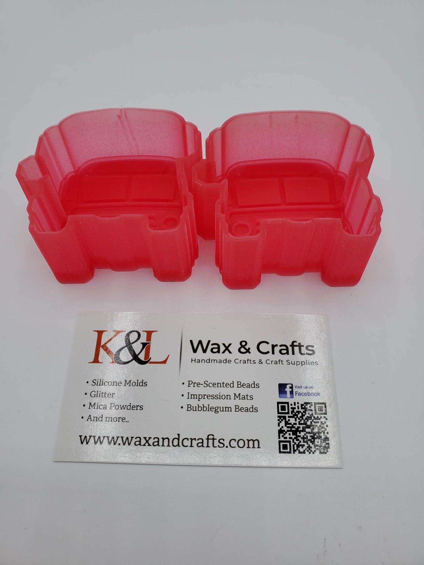School Bus Vent Clip Freshie Molds