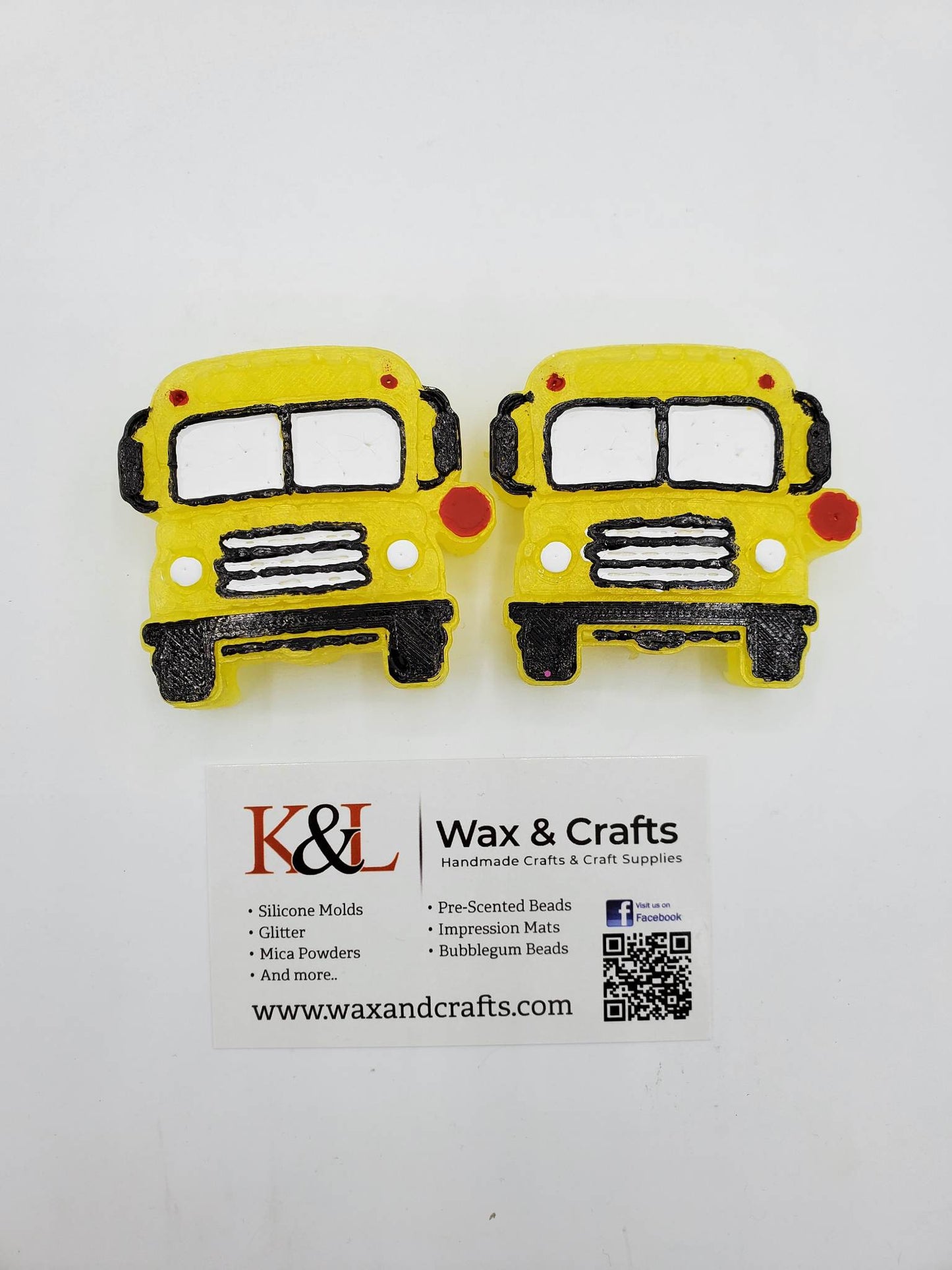 School Bus Vent Clip Freshie Molds