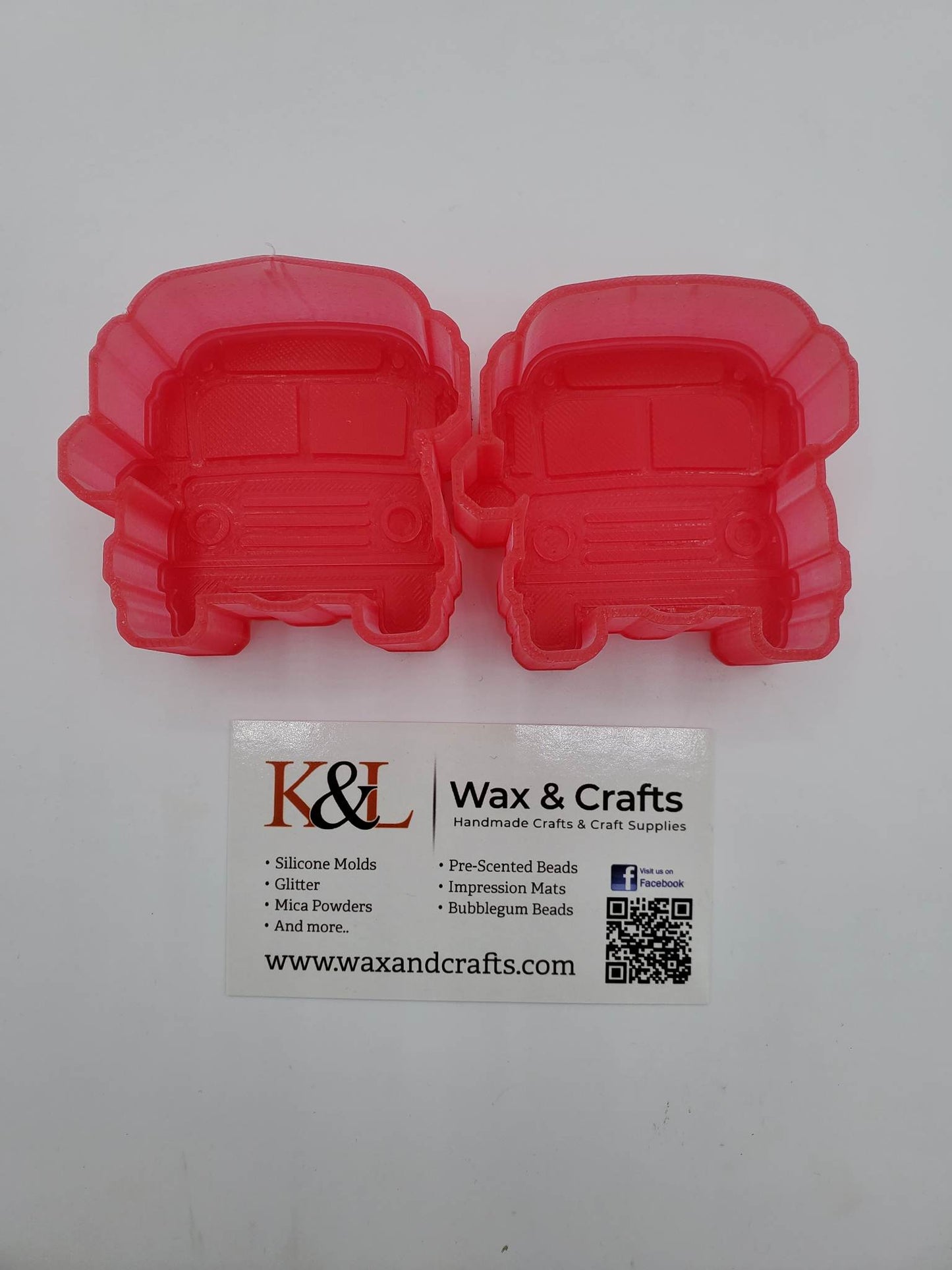 School Bus Vent Clip Freshie Molds