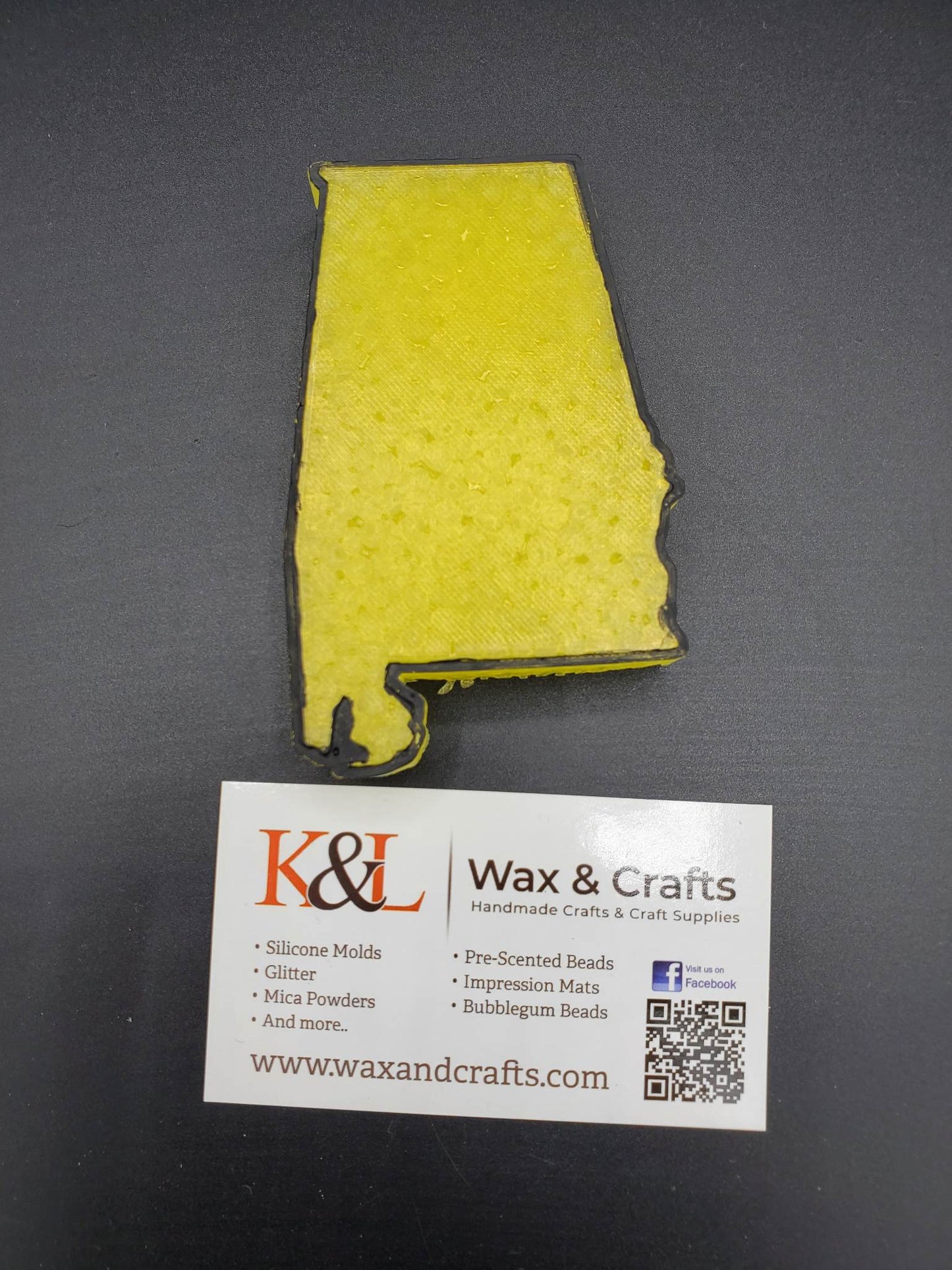Alabama Outline Freshie Mold