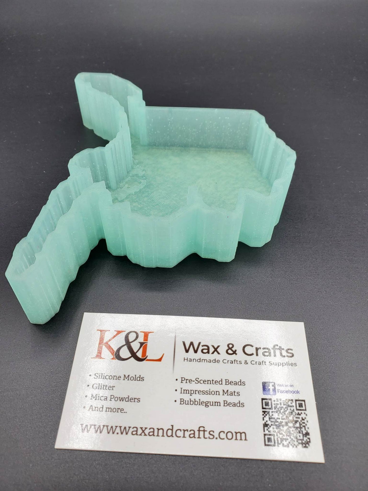 Alaska Outline Freshie Mold