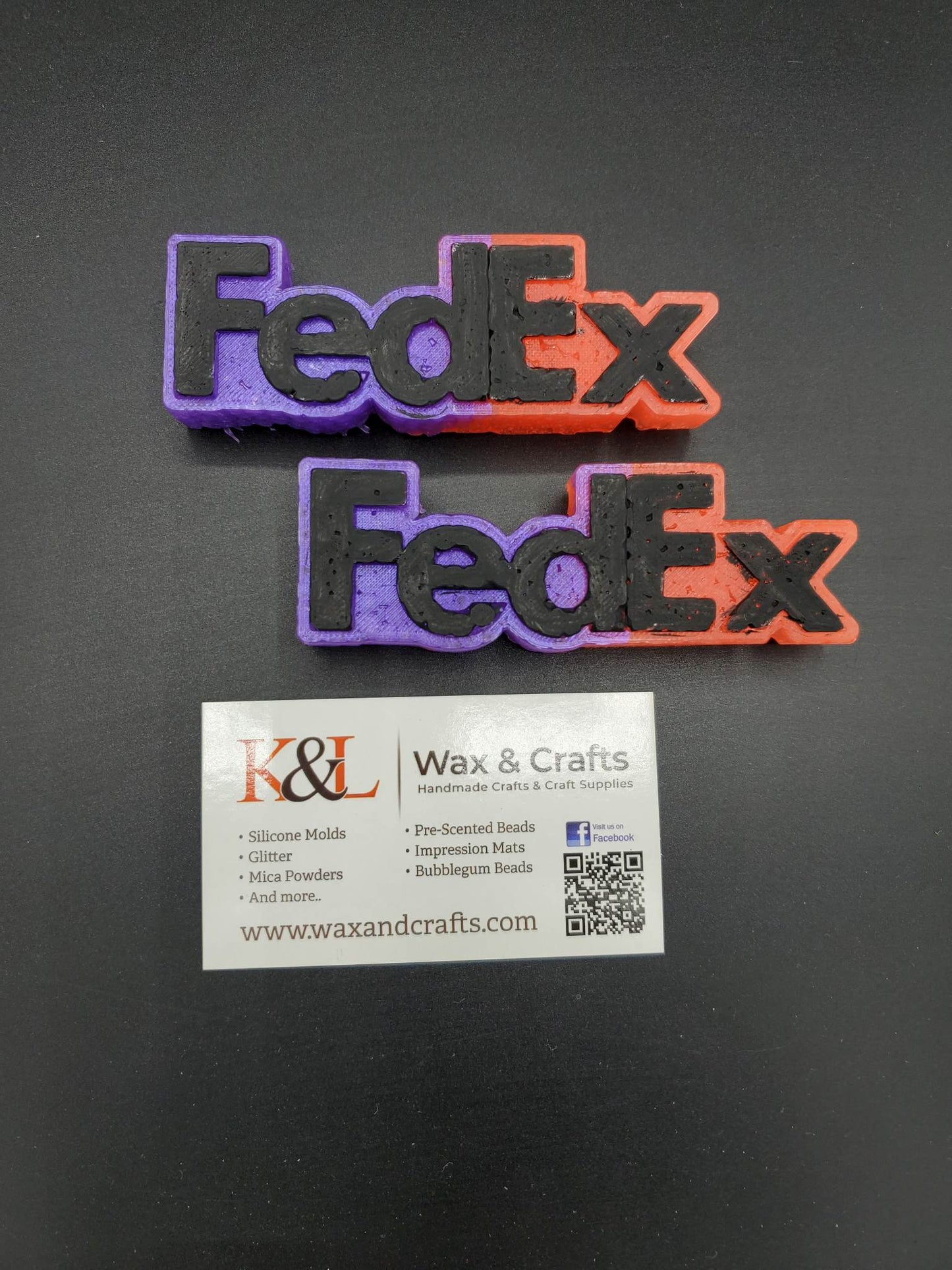 FedEx Vent Clip Freshie Molds