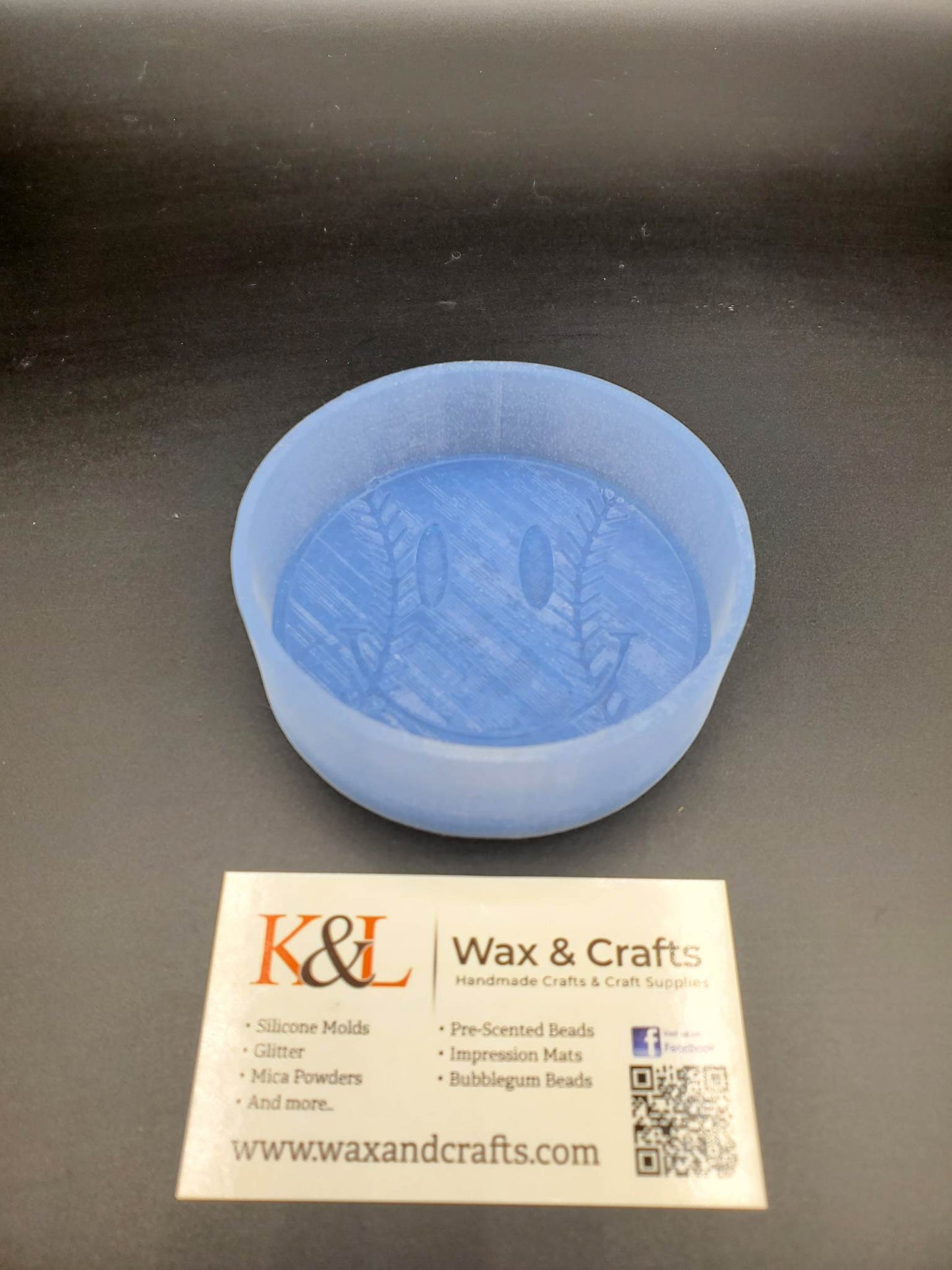 Smiley Baseball/Softball Freshie Mold