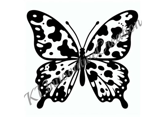 Cow Print Butterfly