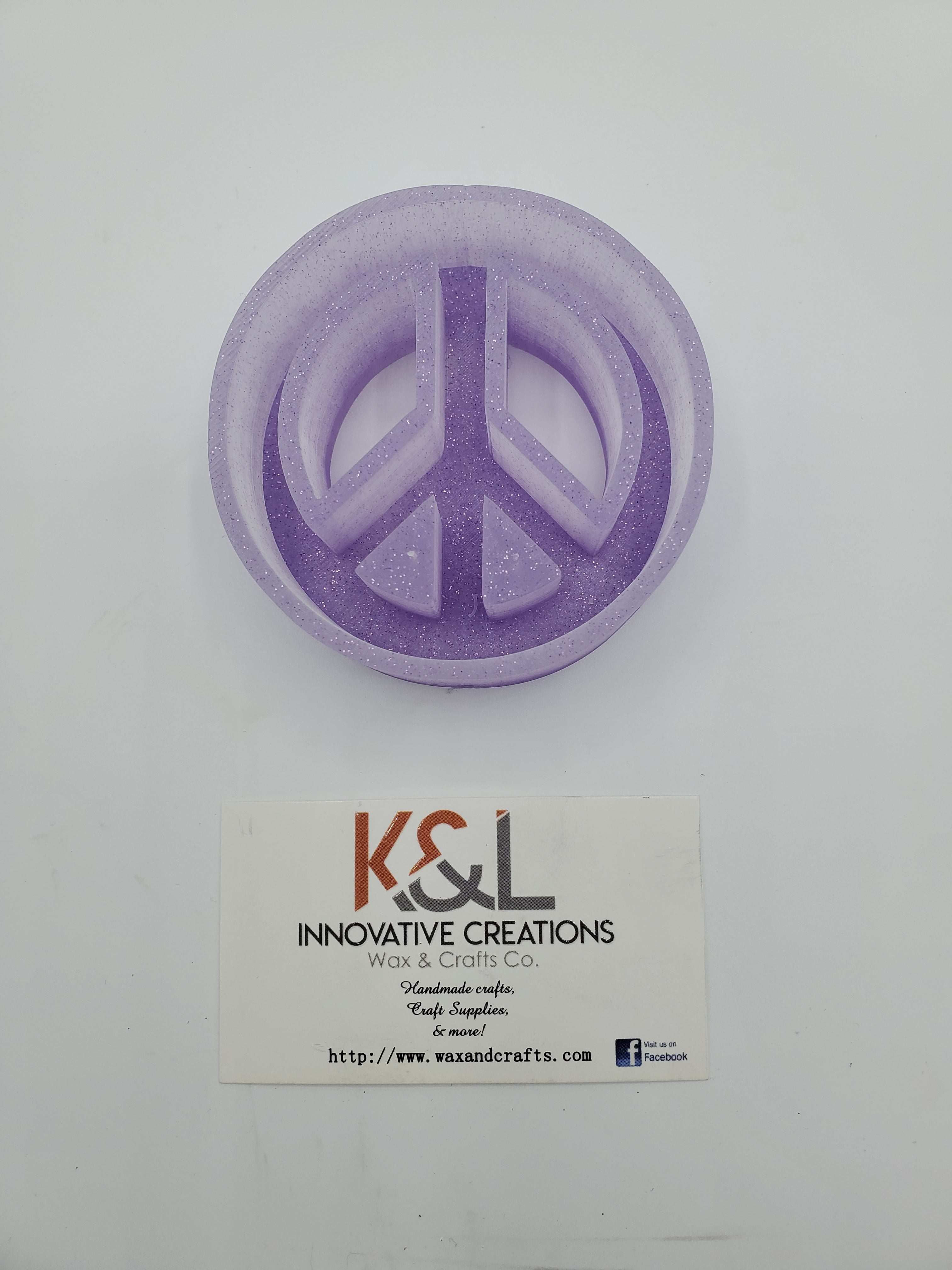 Peace Sign Freshie Mold – Wax And Crafts LLC