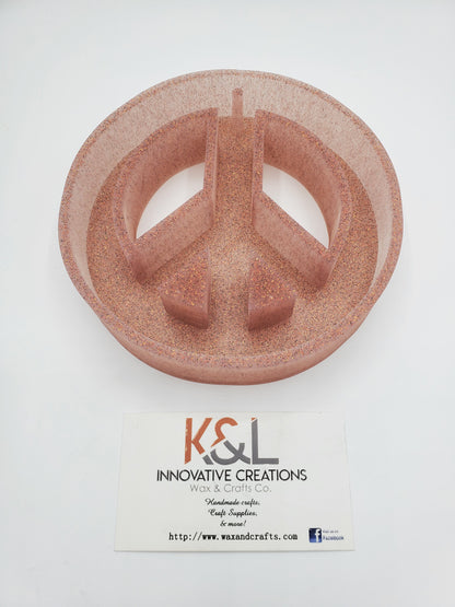 Peace Sign Freshie Mold