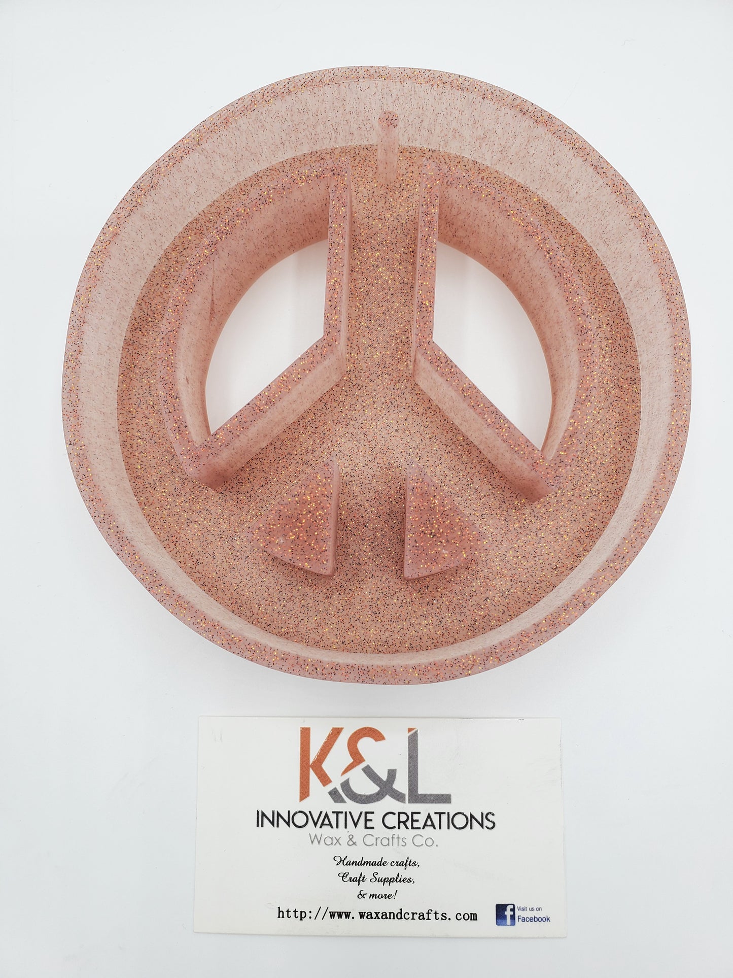 Peace Sign Freshie Mold