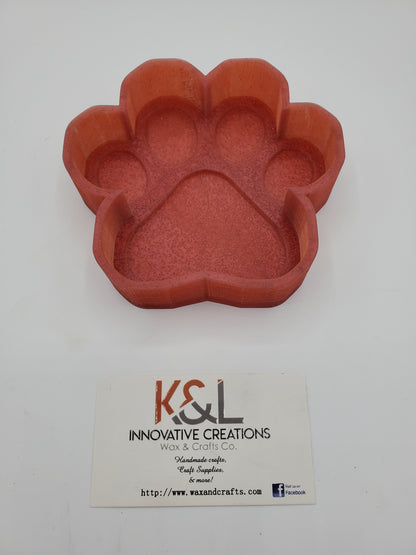 Paw Print Freshie Mold