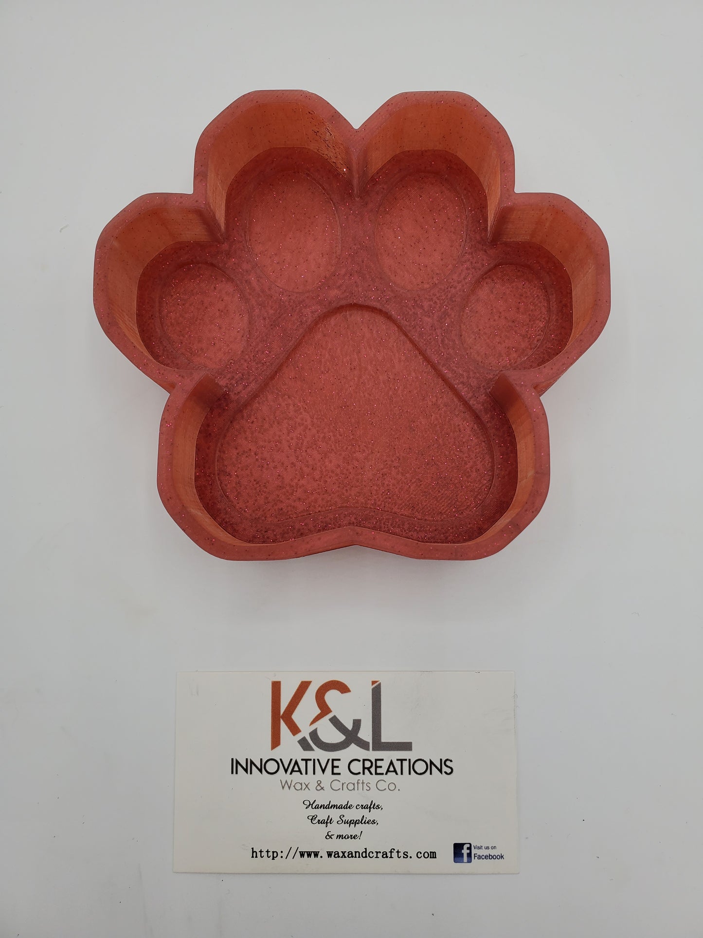 Paw Print Freshie Mold