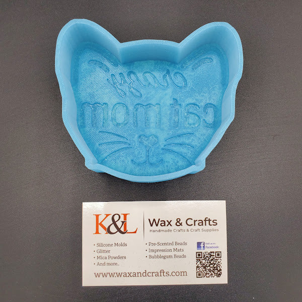 Crazy Cat Mom Freshie Mold