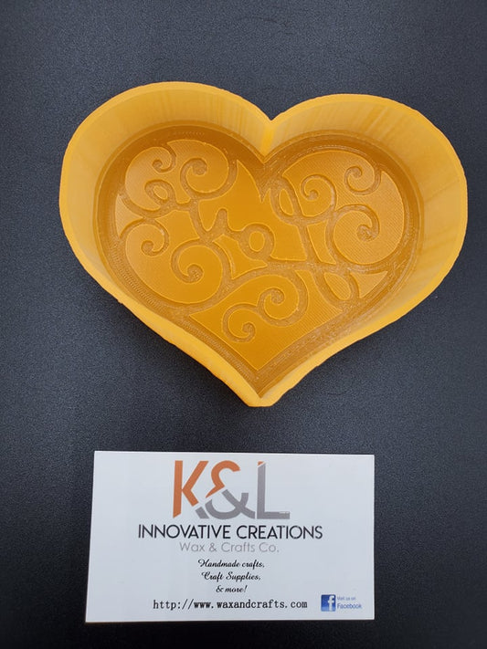 "Love" Heart Freshie Mold