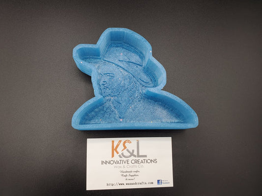 Cowboy 2 Freshie Mold