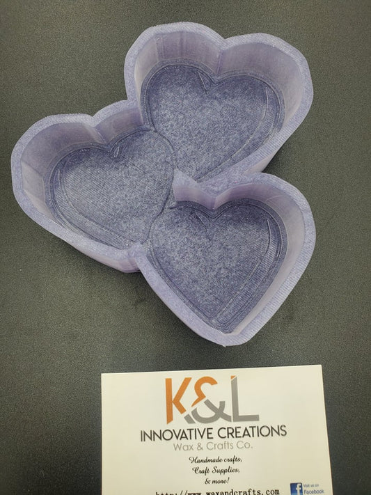 Blank Conversation Hearts Freshie Mold