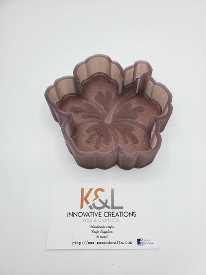 Hibiscus Flower Freshie Mold
