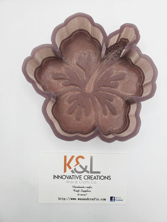 Hibiscus Flower Freshie Mold