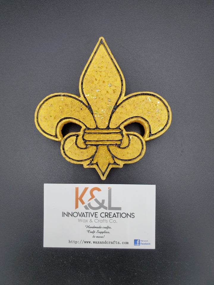 Fleur-de-lis Freshie Mold