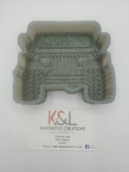 Square Headlight Jeep Freshie Mold