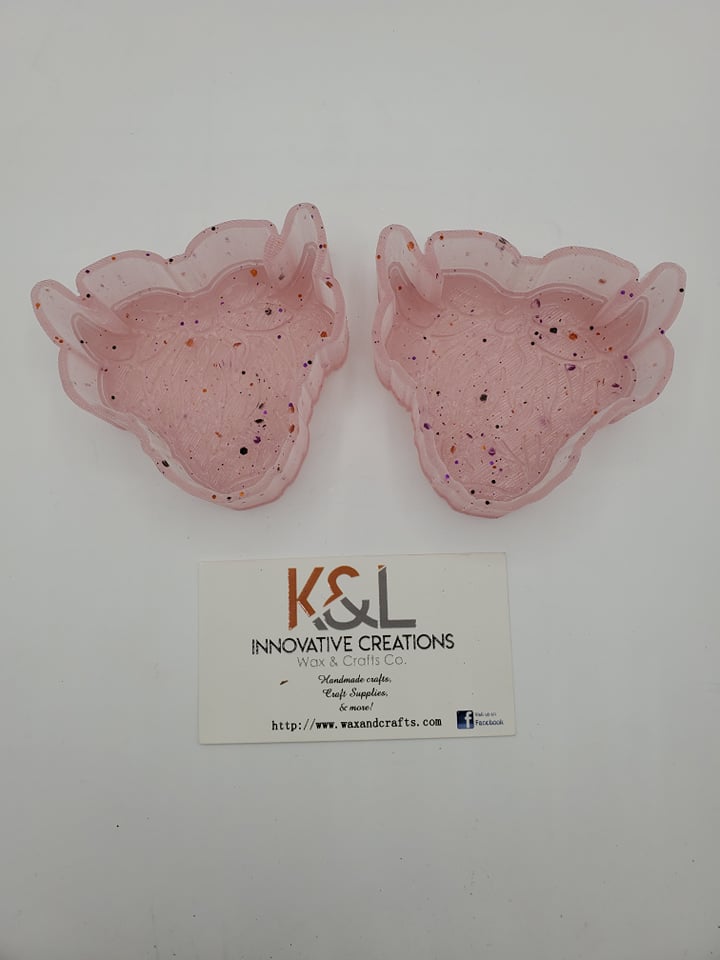 Highland Cow Vent Clip Freshie Molds