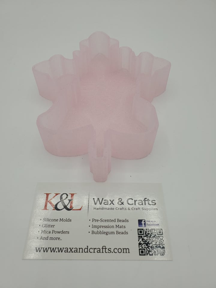 Praying Hands Cross Freshie Mold