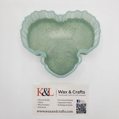 Afro Princess Freshie Mold