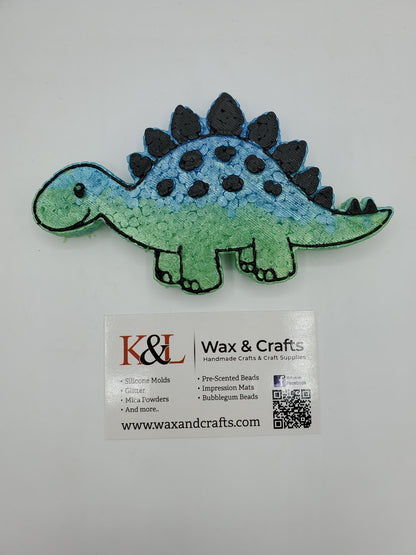 Stegosaurus Freshie Mold