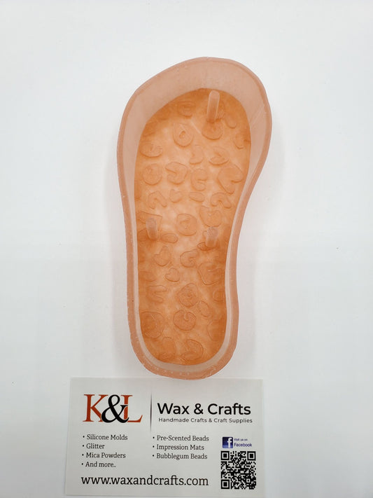 Leopard Print Flip Flop Star Freshie Mold
